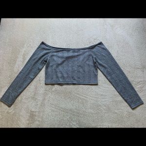 Long Sleeve Crop Top